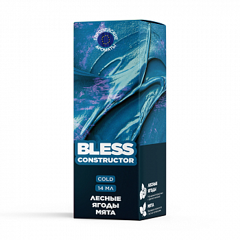 Ароматизатор BLESS CONSTRUCTOR ICE "Лесные ягоды Мята" (на 30мл) 