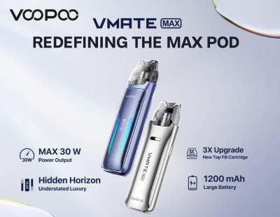 VooPoo VMATE MAX 1200mAh KIT (Fancy Purple)