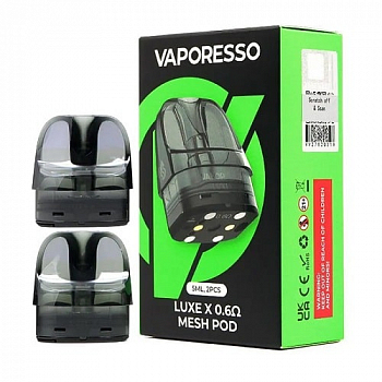 Картридж Vaporesso Luxe X 0.6ohm mesh 1шт/2уп